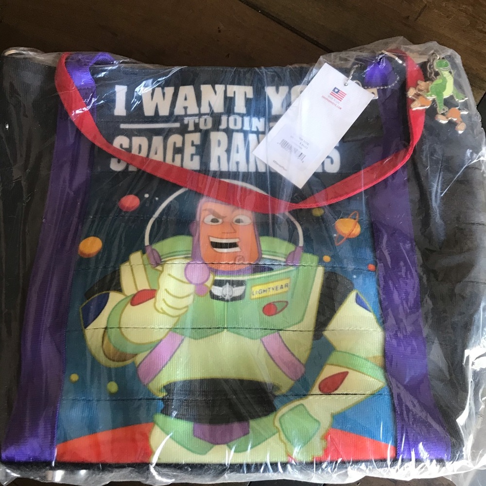 New in package Harveys Toy Story Poster Tote
